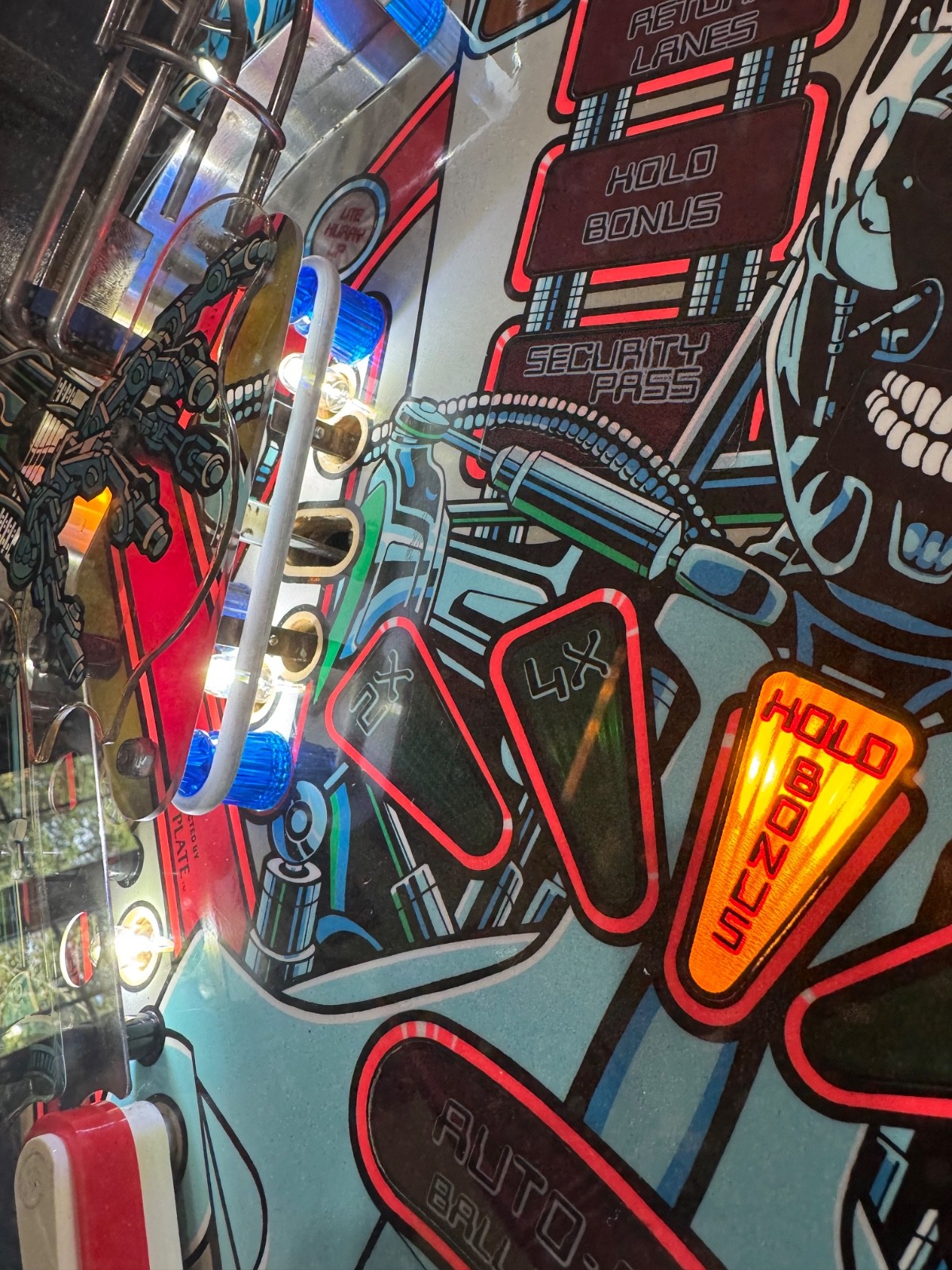 Terminator 2 Pinball Machine GI (General Illumination) LED Kit