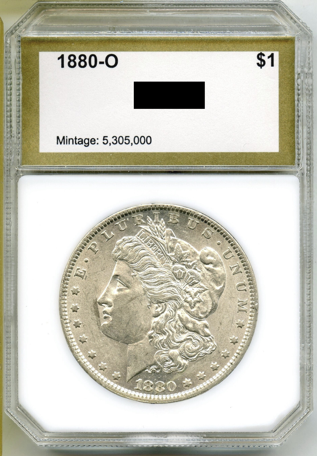 1880-O Morgan Silver Dollar - New Orleans Mint - H995