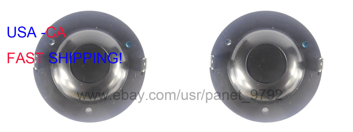 2PCS Diaphragm For Peavey 14XT & PR, TLS, PV-12M US SELLER