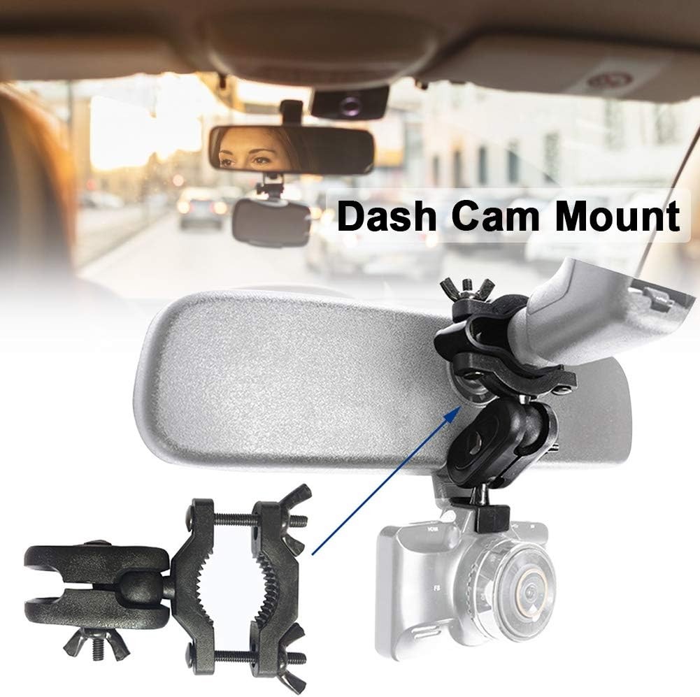 Dash Cam Mount, Car Interior Holder Camera Bracket Universal black