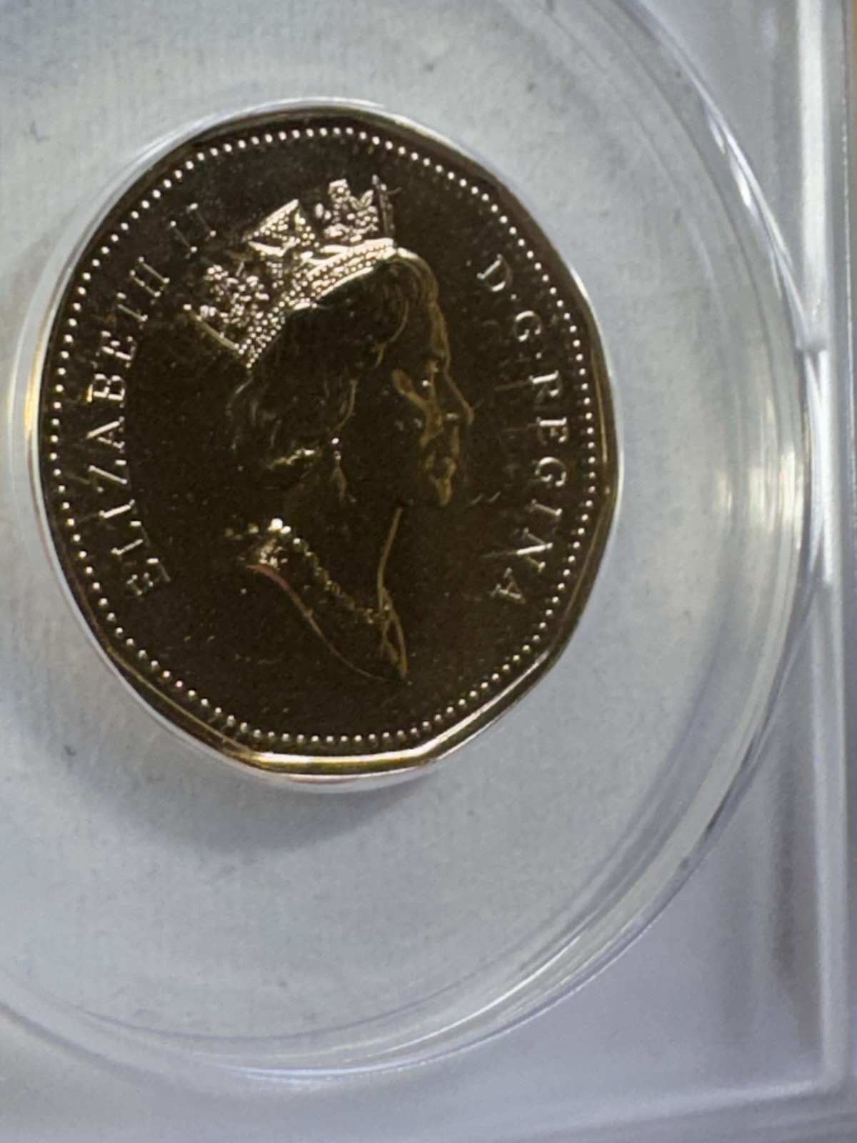 1990 Canada 1 Dollar Loonie Proof Like Graded MS 68 by ANACS