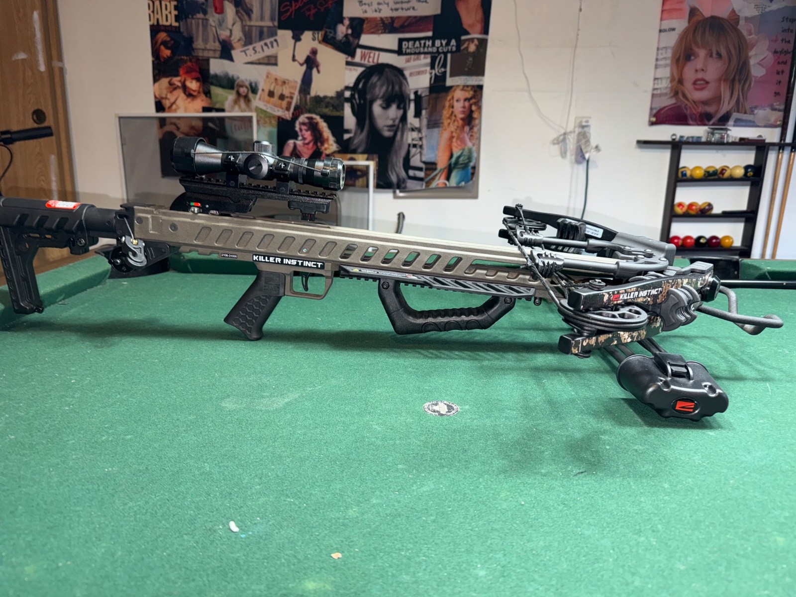 High-performance reverse draw hunting crossbow Killer instinct