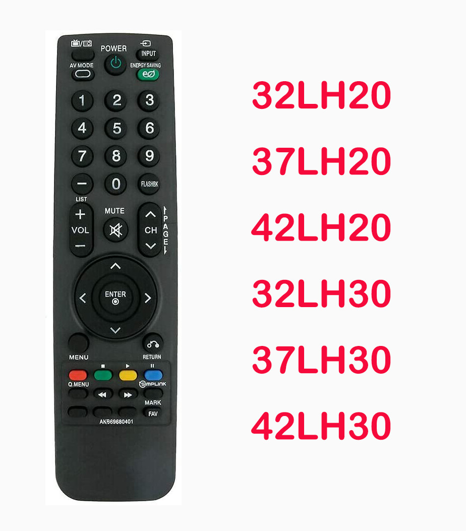 New LG TV Remote for 32LH20 37LH20 42LH20 32LH30 37LH30 42LH30 47LH20 19LH20