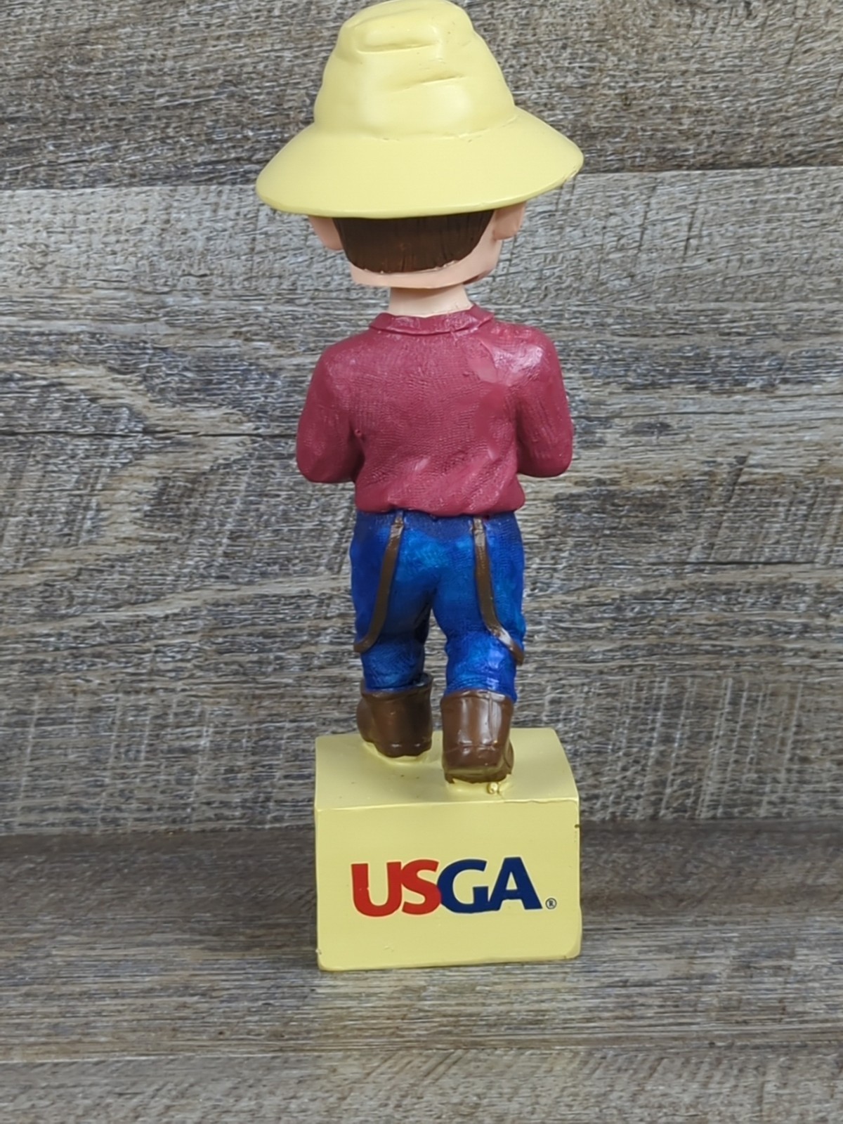 2014 US Open Pinehurst Putter Boy Bobblehead - Incomplete - Missing Trophy Piece