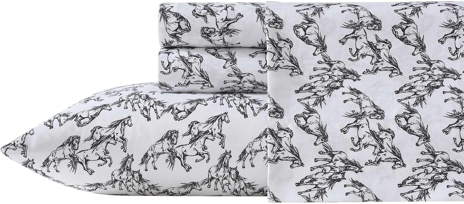 Wrangler - Full Size Sheet Set, Ultra-Soft & Wrinkle-Resistant Bedding for Year