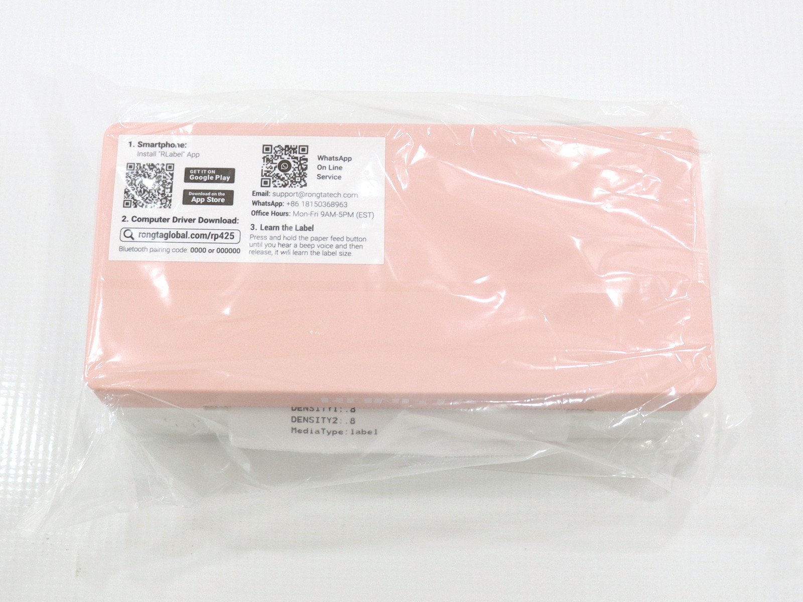 Rongta RP425 4x6 Bluetooth Pick Thermal Label Printer