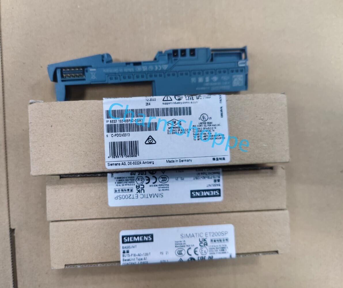 1PCS SIEMENS New In Box BaseUnit 6ES7193-6BP40-0BA1 Fast Shipping