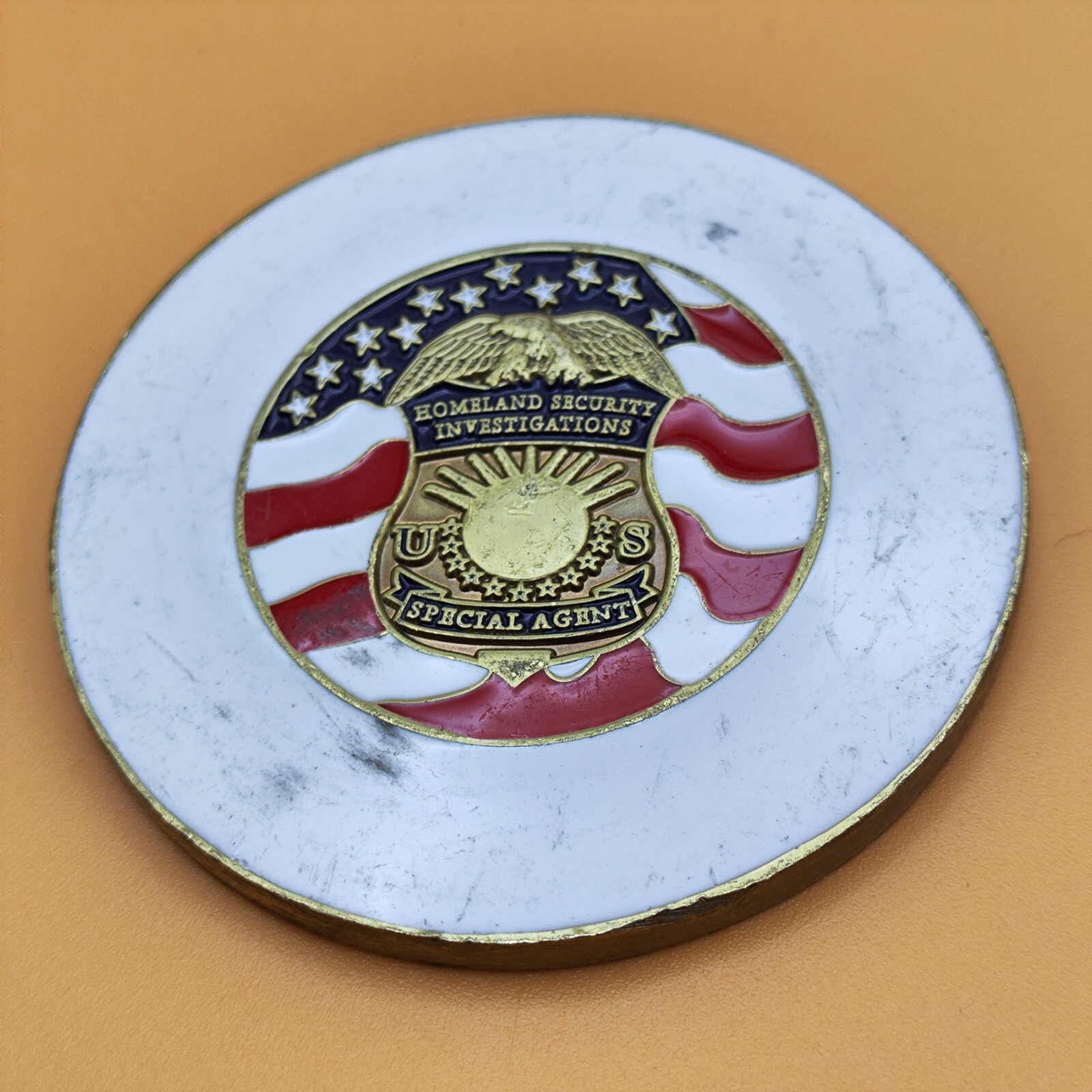 Security Incestigations US Special a Gent Challenge Coin