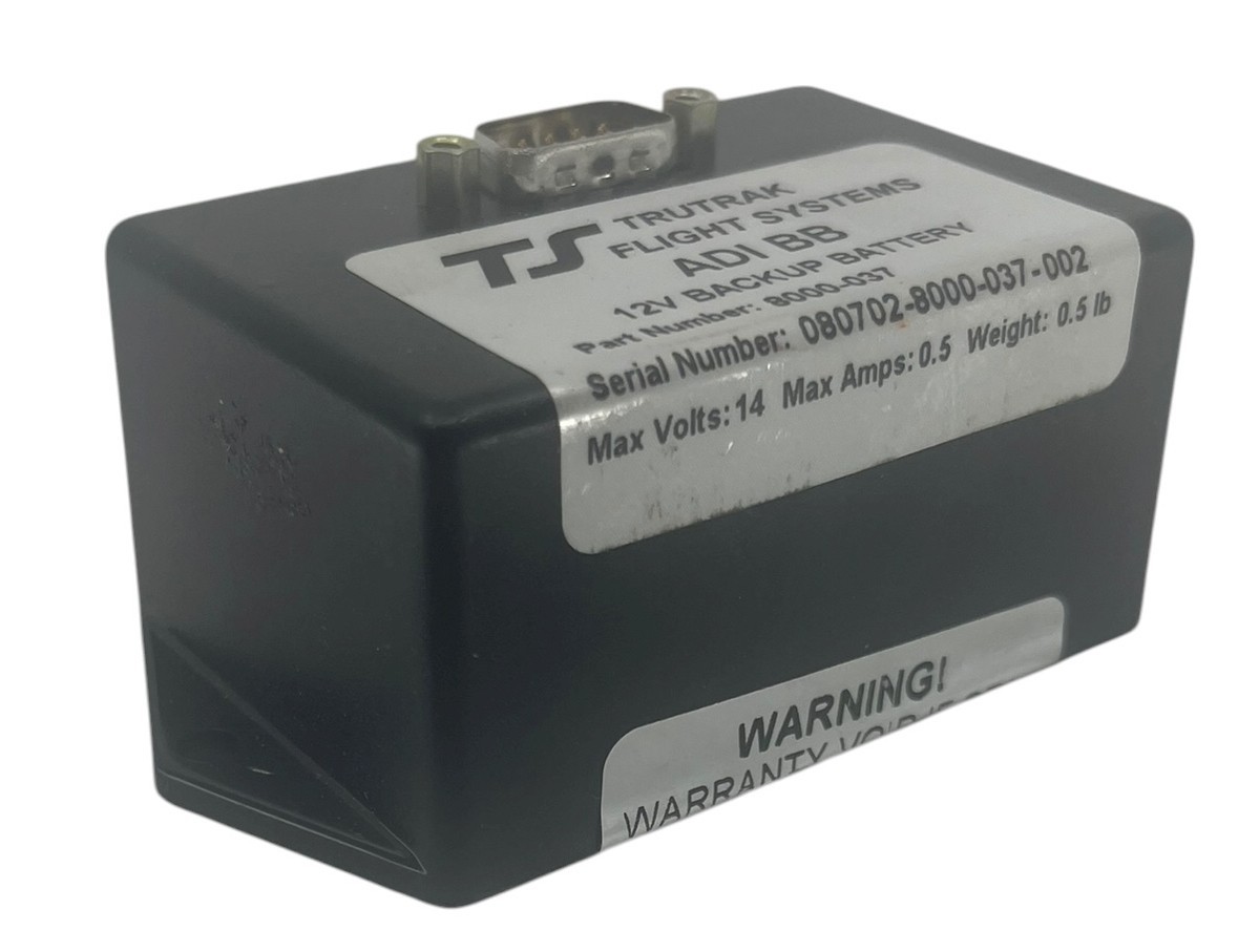 TruTrak Flight Systems ADI BB 12 V Backup Battery - 8000-037