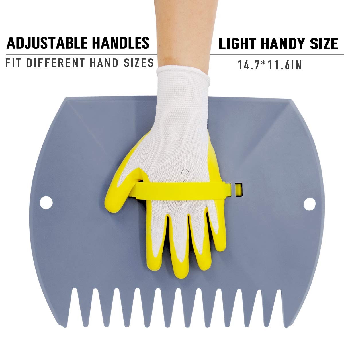 Leaf Scoops and Claws, Lightweight Leaf Grabber Claws, Yard Scoops for Leaves...