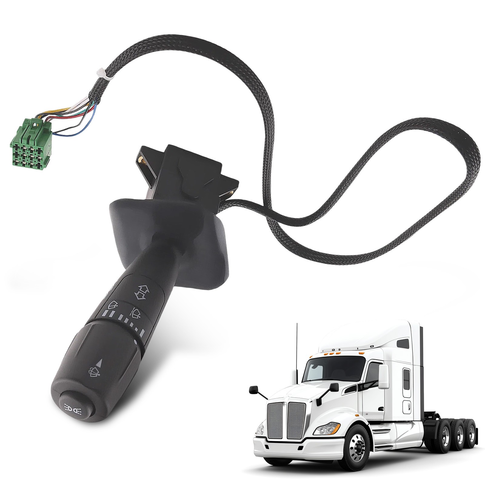 Turn Signal Combination Switch For Peterbilt Kenworth T440 T470 T660 T800 T880