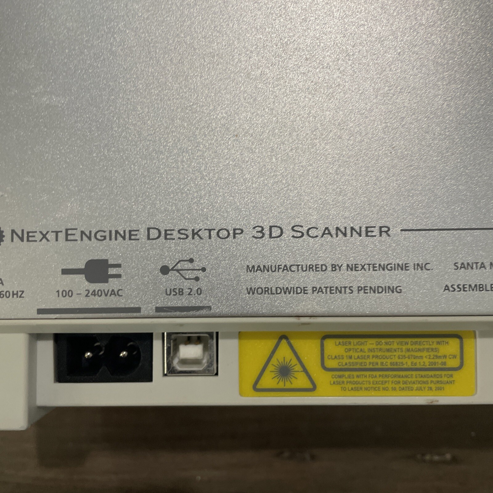 NextEngine Desktop 2020i 3d Scanner Untested / For Parts ?
