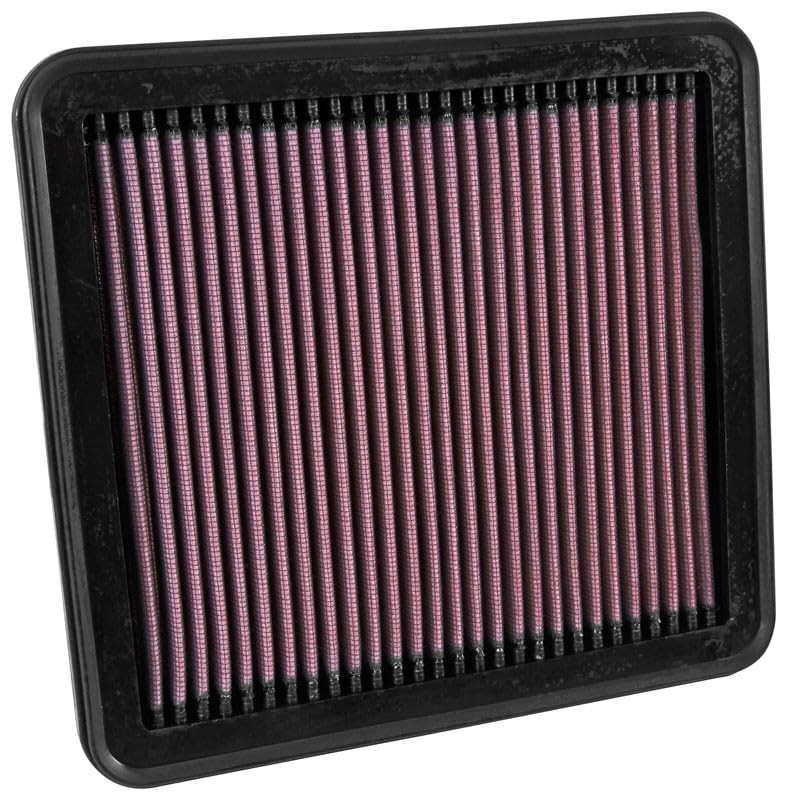 Engine Air Filter: Reusable, Clean Every 75,000 Miles, Washable, Premium,