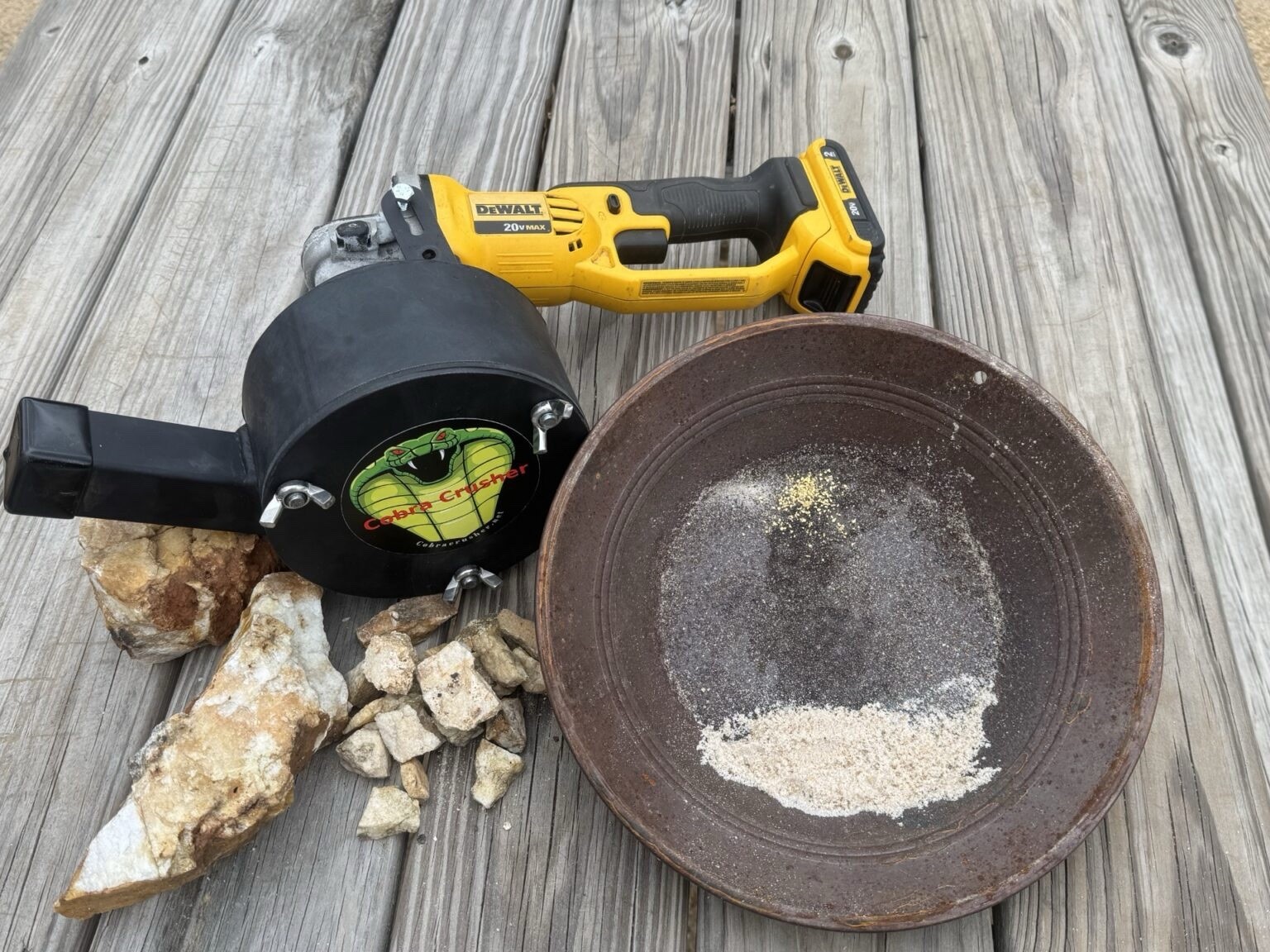 Cobra Rock Crusher For Gold Ore Sample Testing