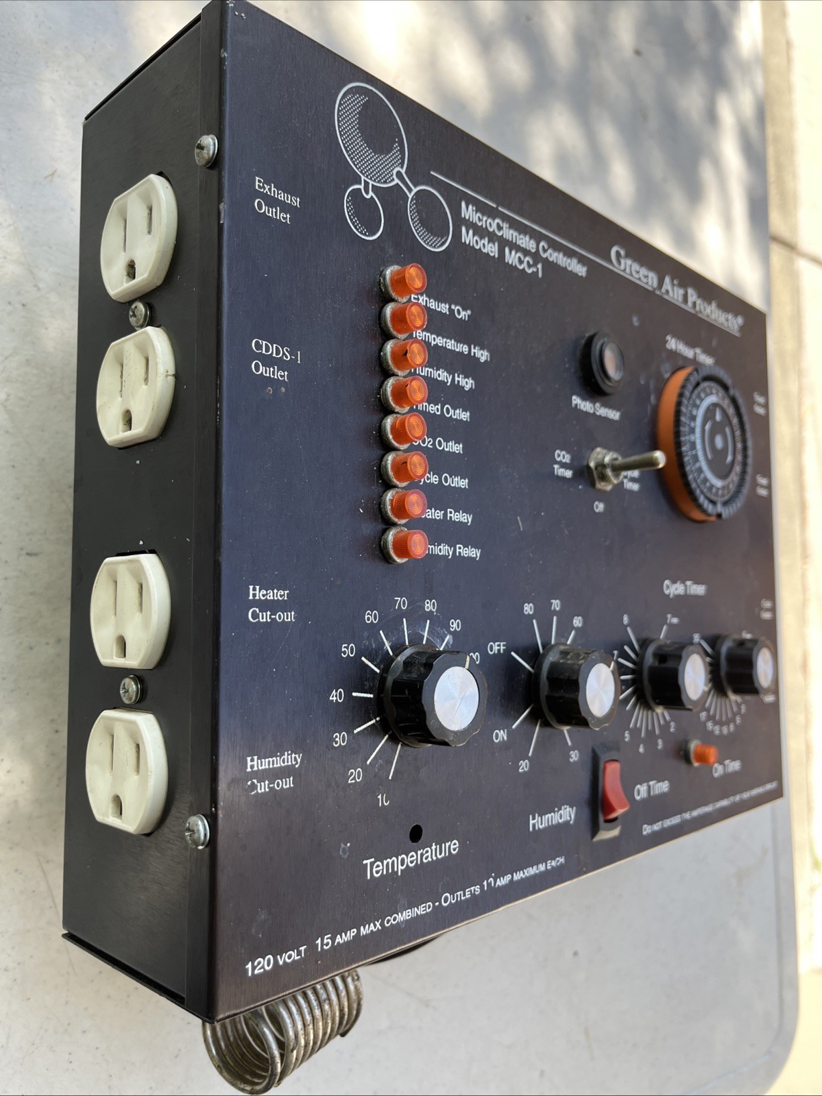 Green Air Products MCC-1 MicroClimate Controller OG