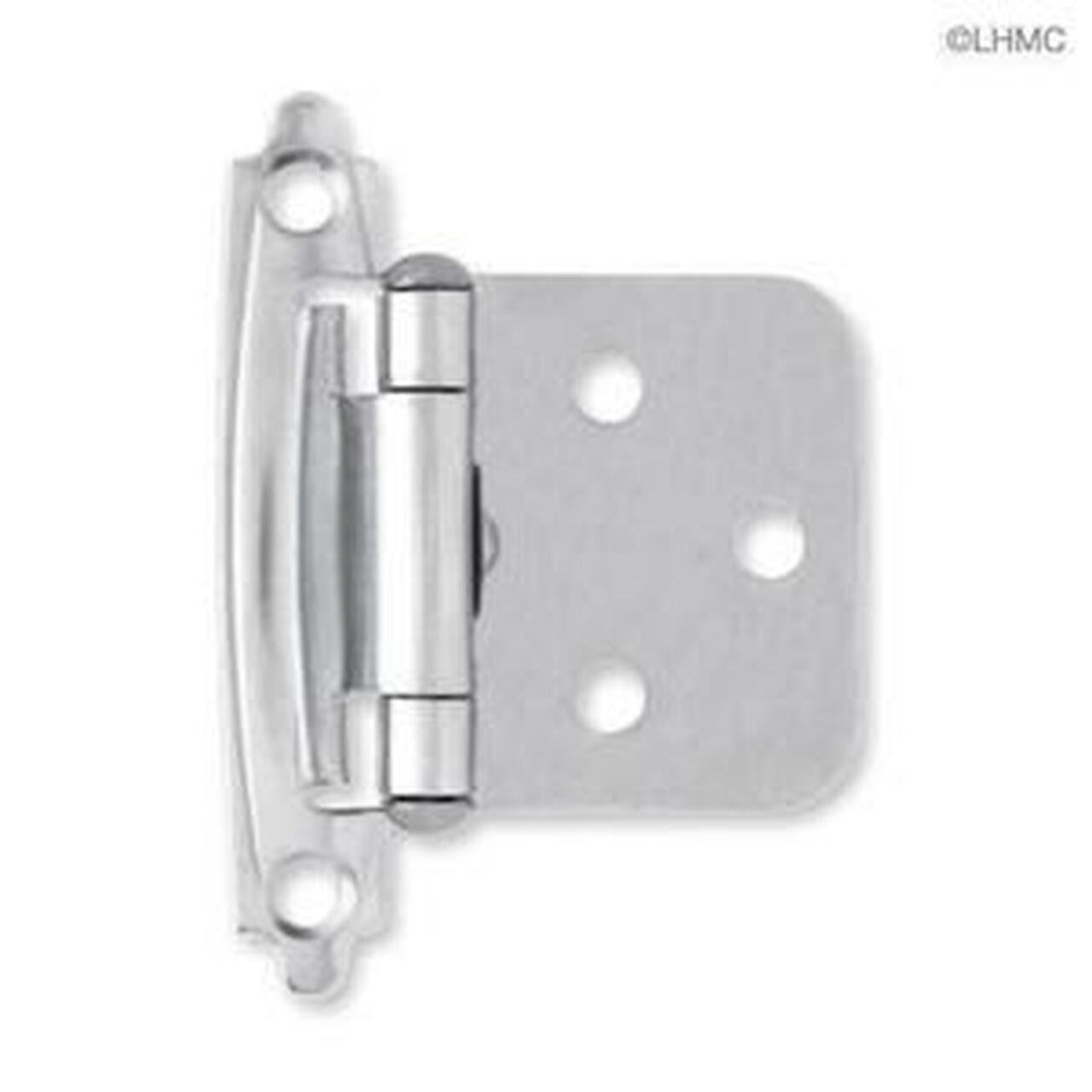 Single Variable Overlay Chrome Hinge Self Closing