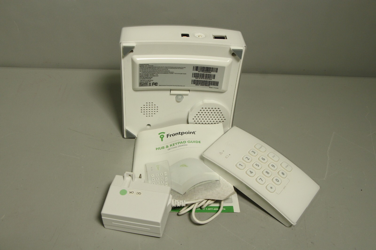 Frontpoint Home Security System Hub FPHUB1, Keypad FPKP1