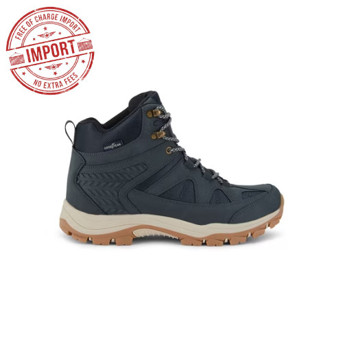 Goodyear Men's Teton Outdoor Hiker Work Boots Lightweight and Breathable, Navy