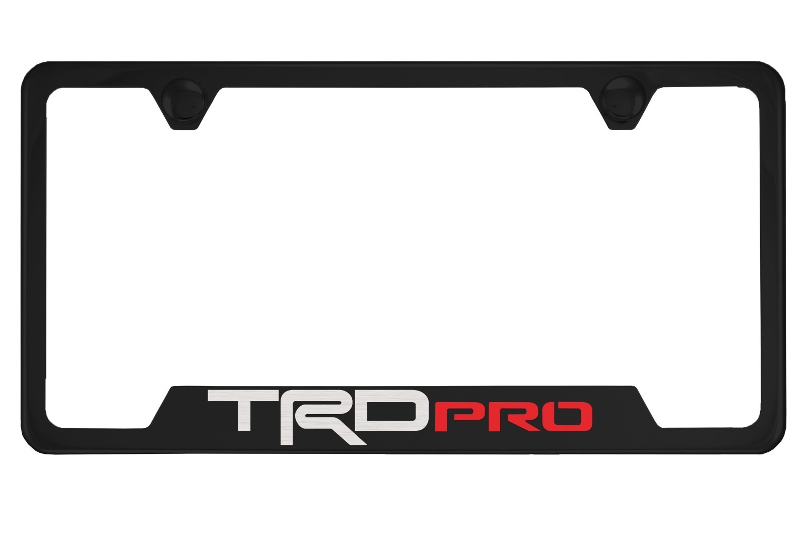 Black License Plate Frame for TRD Pro