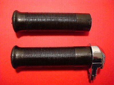 1" Throttle w/ Grips -  Single Pull - custom, chopper, bobber - FREE SHIP (USA)!