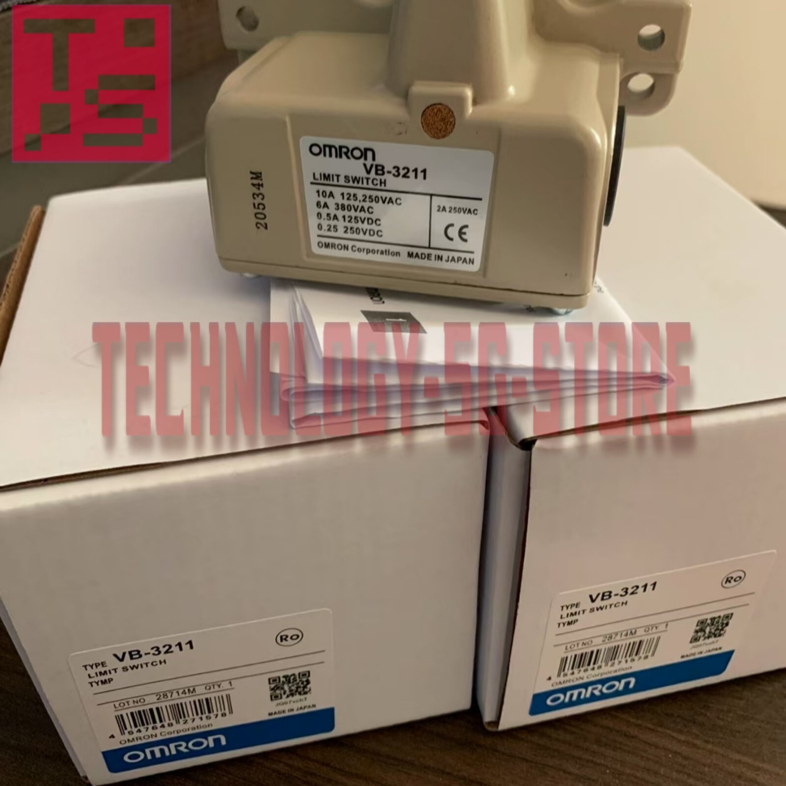 Omron VB-3221 Limit Switch# 1pcs New In Box
