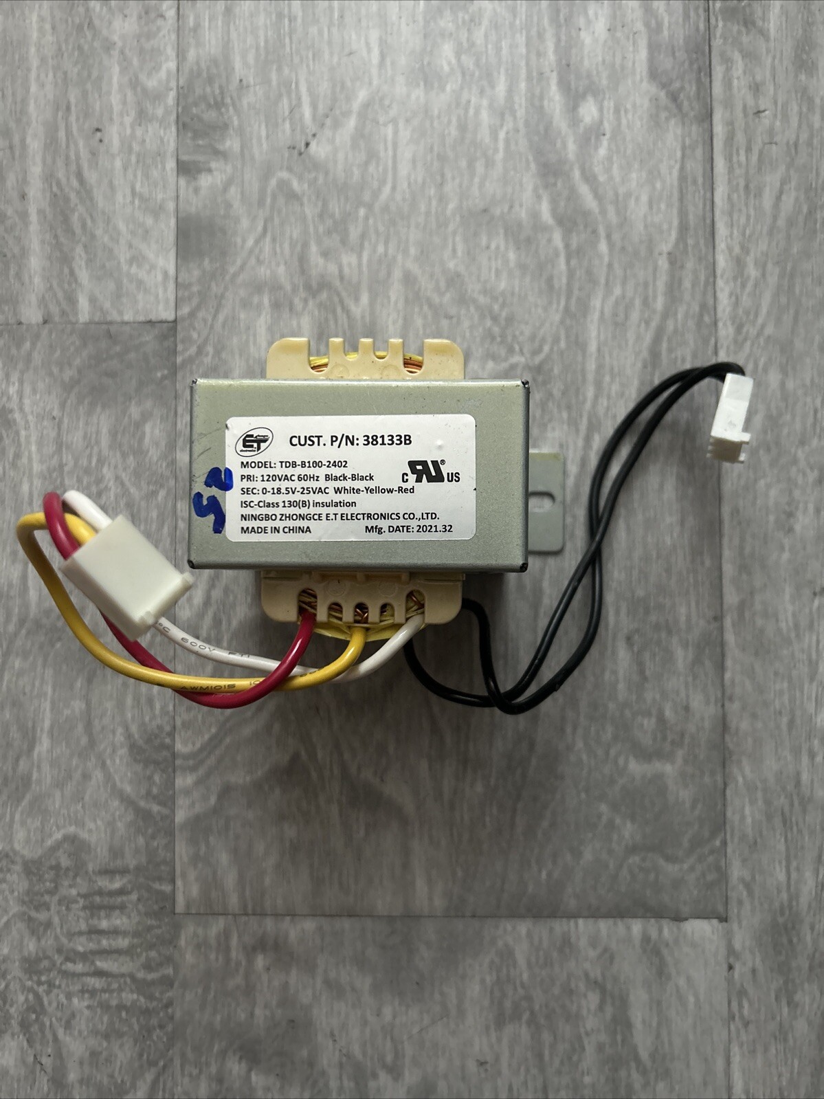 Genie 39342R.S 120V Transformer TDB-B100-2402 Garage Opener