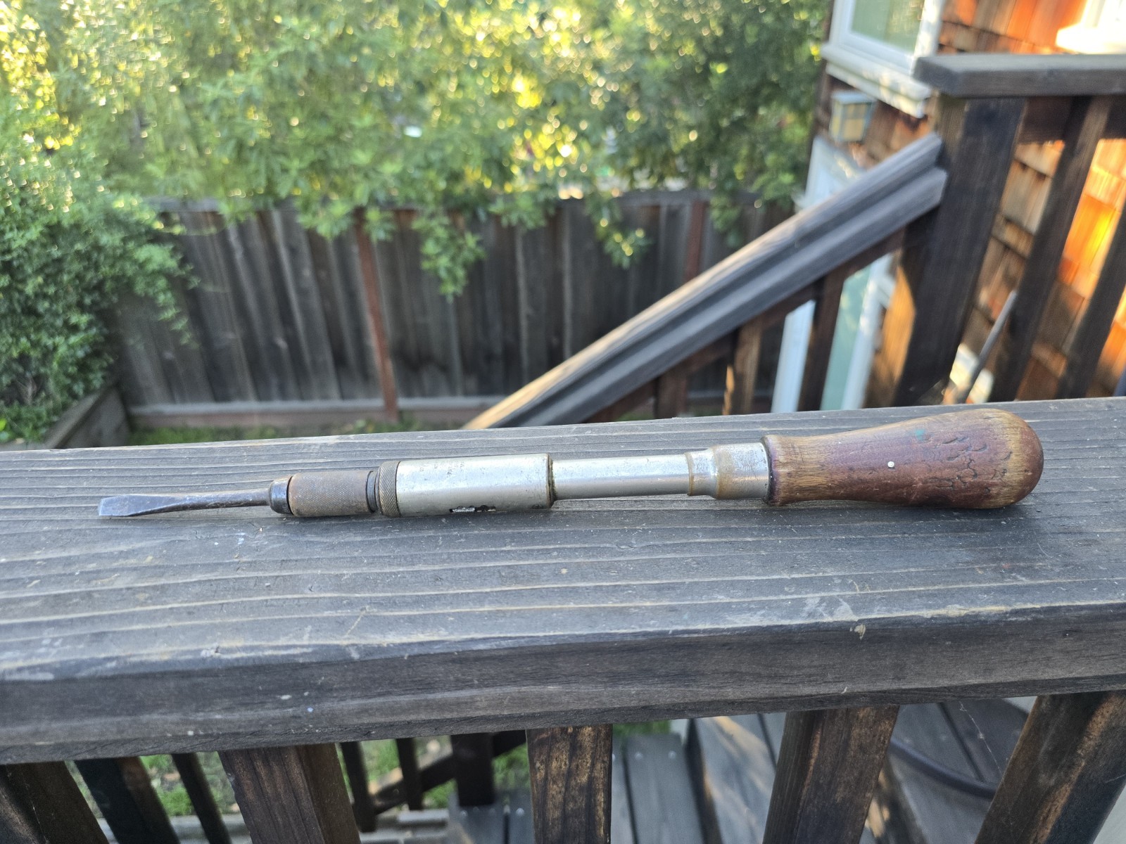Vintage 1908 Yankee No. 30 North Bros Spiral Push Ratcheting Screwdriver