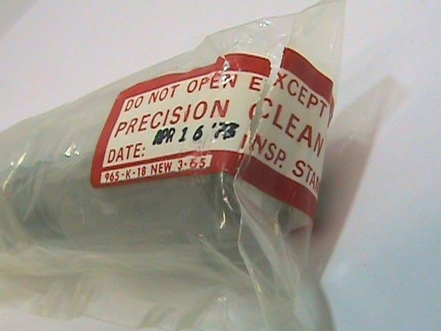 NASA Quick Disconnect SMD9-20091-21 Propulsion Spare NOS OR-2 10055000 965-K-18