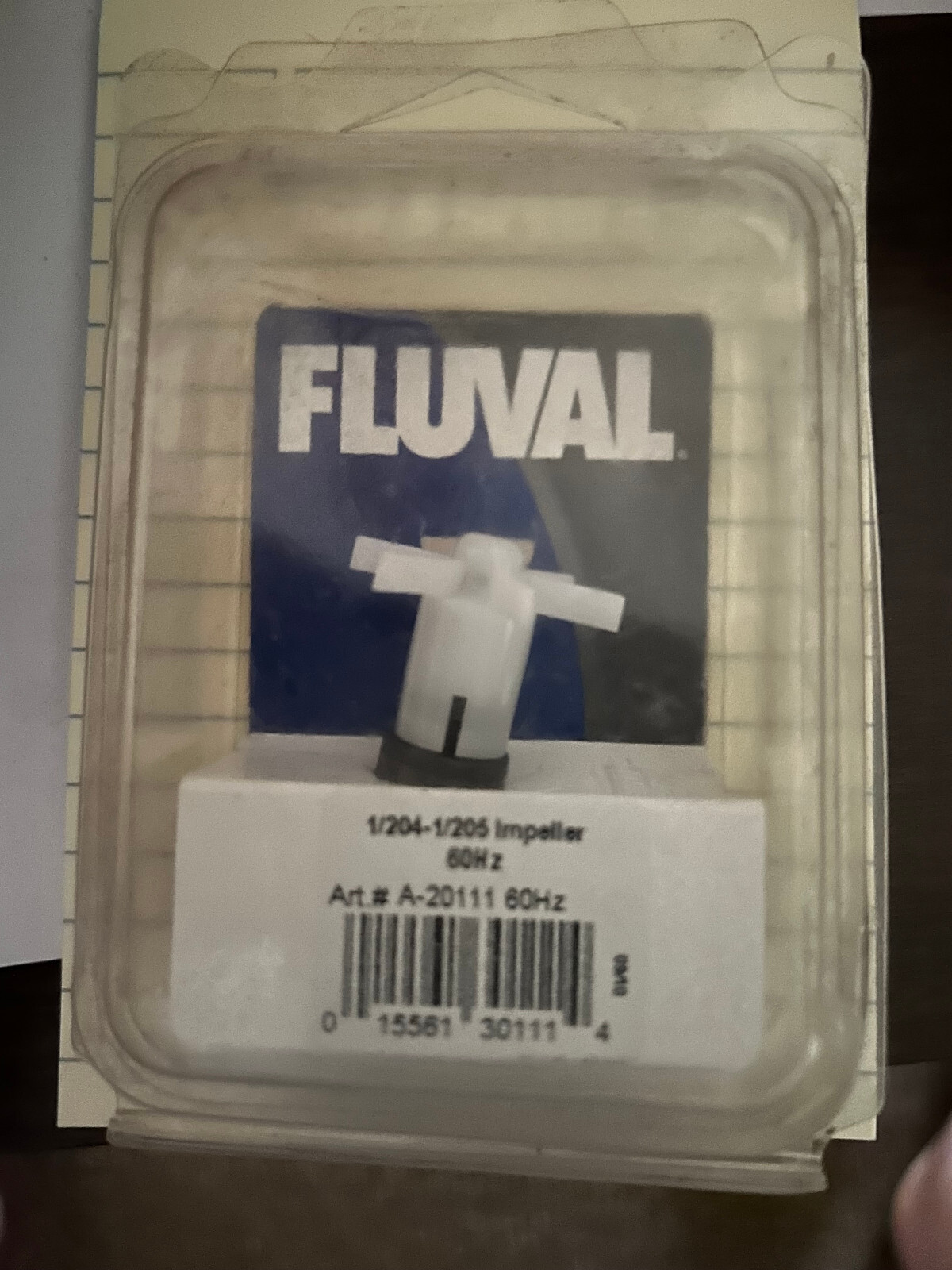 Fluval 1/204-1/205 Straight Blade Impeller 104/204 External 105/205 Pwr Filters