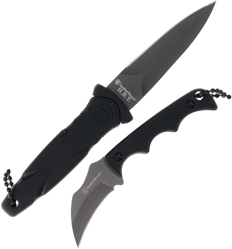 New Smith & Wesson Neck and Boot Combo Fixed Blade Knife SWP1188453