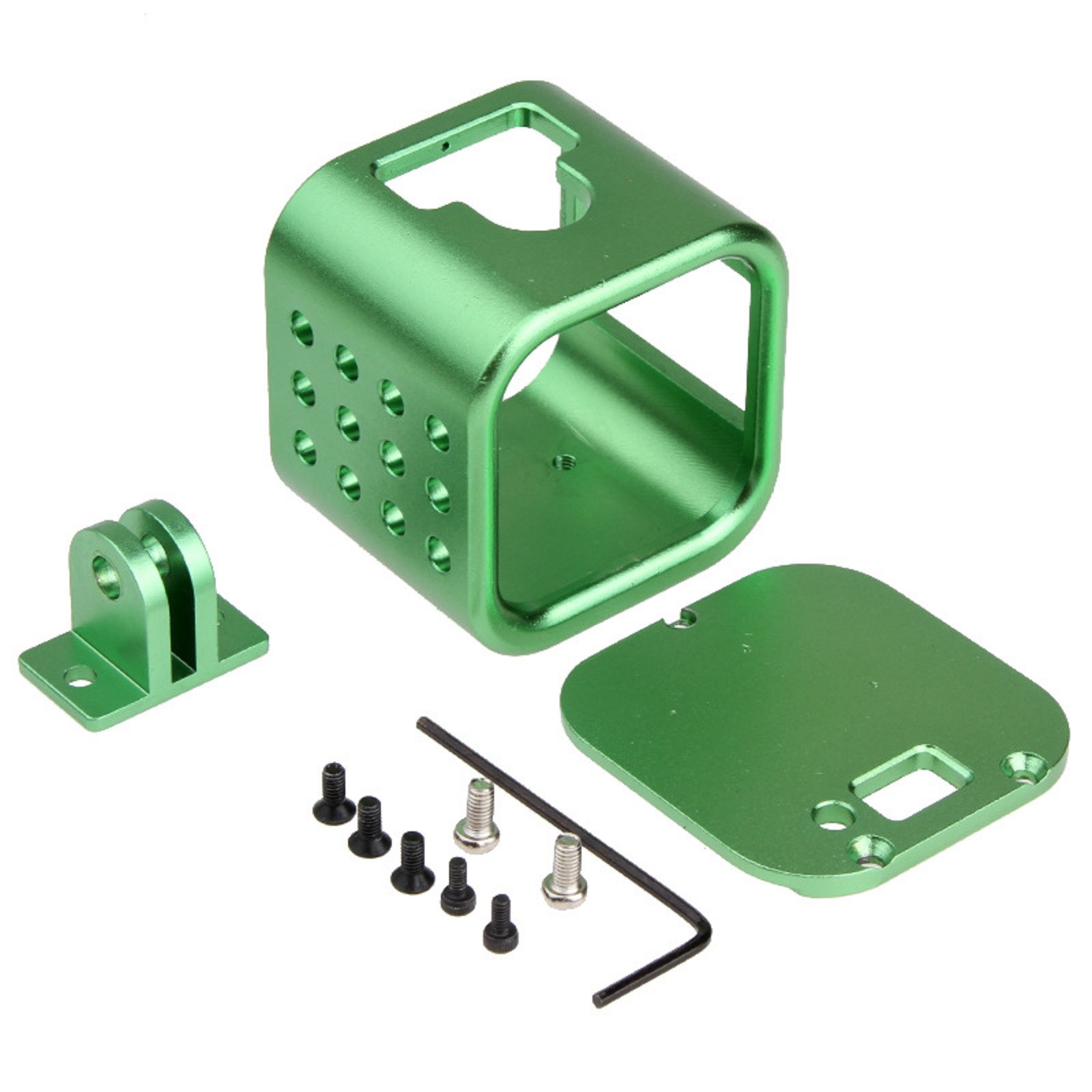 Aluminium Alloy Protective Housing Case Cover Frame for GoPro Hero 4/5 Session Q