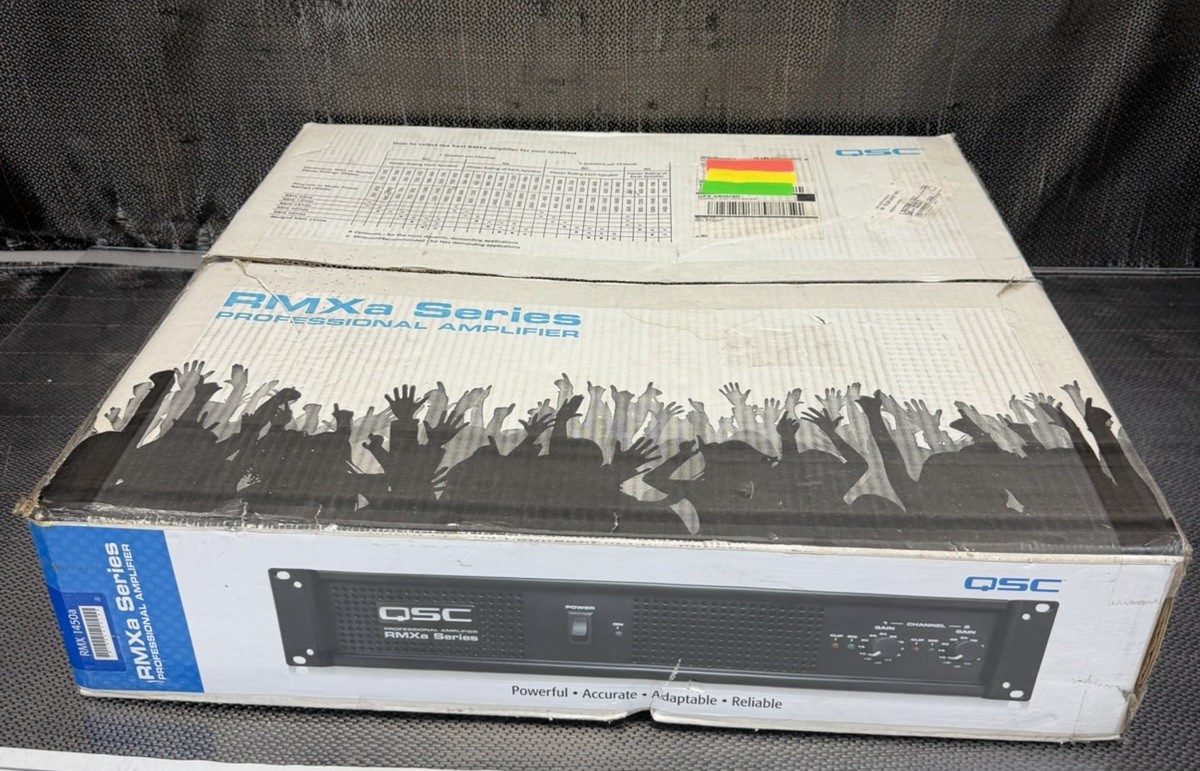 QSC RMX1450a Stereo Power Amplifier 2channel *New In Open Box* Ships Fast