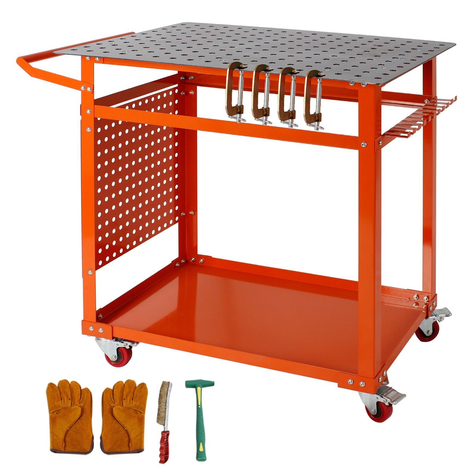 36×24in Welding Table with 5/8" Holes Welding Work Bench with Fixture