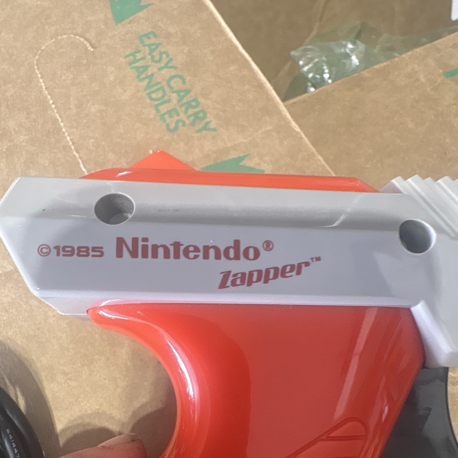 Nintendo Zapper Light Gun Controller Wired for NES Orange/Gray (1985)