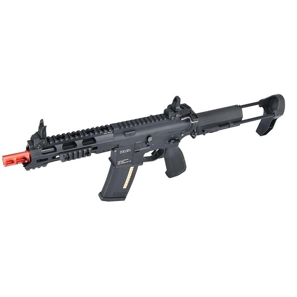 KWA Airsoft AEG 2.5 Full Metal VM4 Ronin T6 PDW with Adjustable FPS - Black