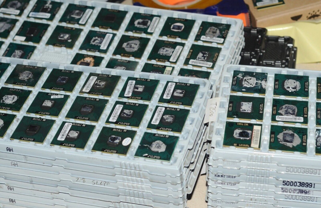 10PCS Intel Core 2 Duo T7500 CPU 2.2GHz/4M/800MHz Laptop Mobile Processor