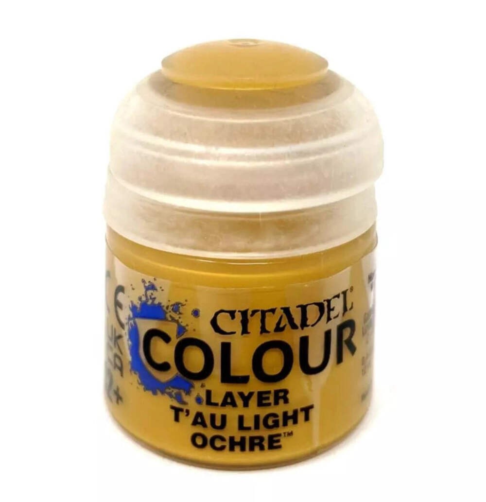 Layer Tau Light Ochre 12ml Games Workshop Citadel Miniature Paint