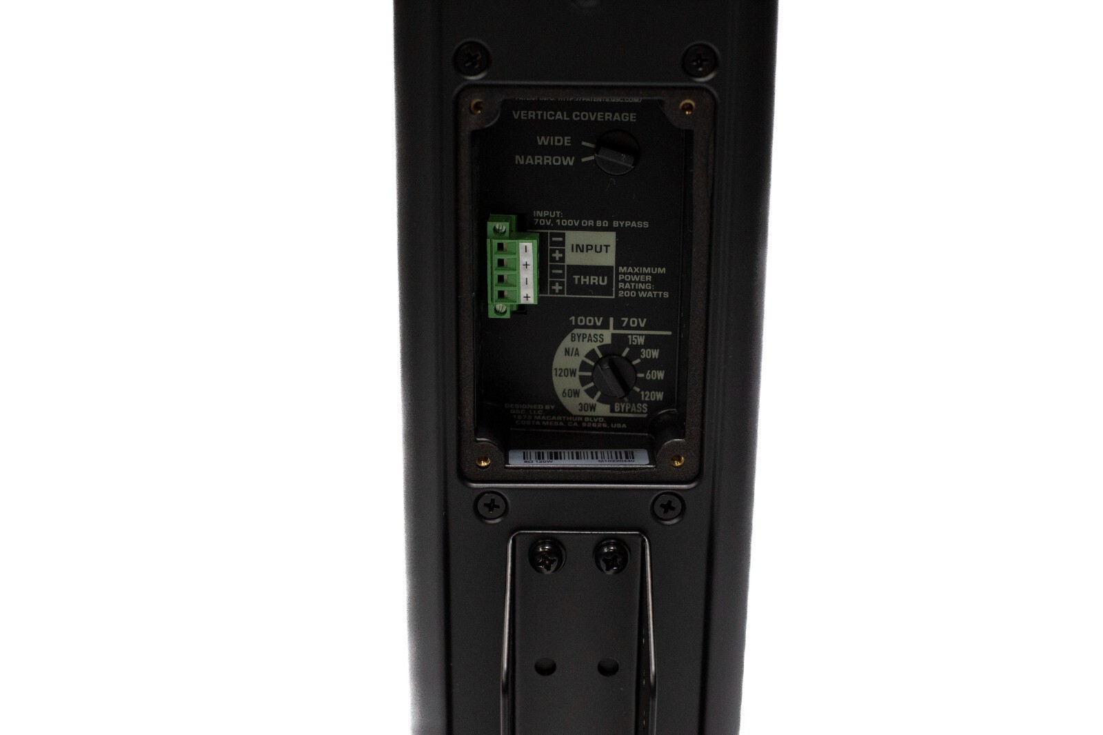 QSC AD-S162T-B Column Speaker