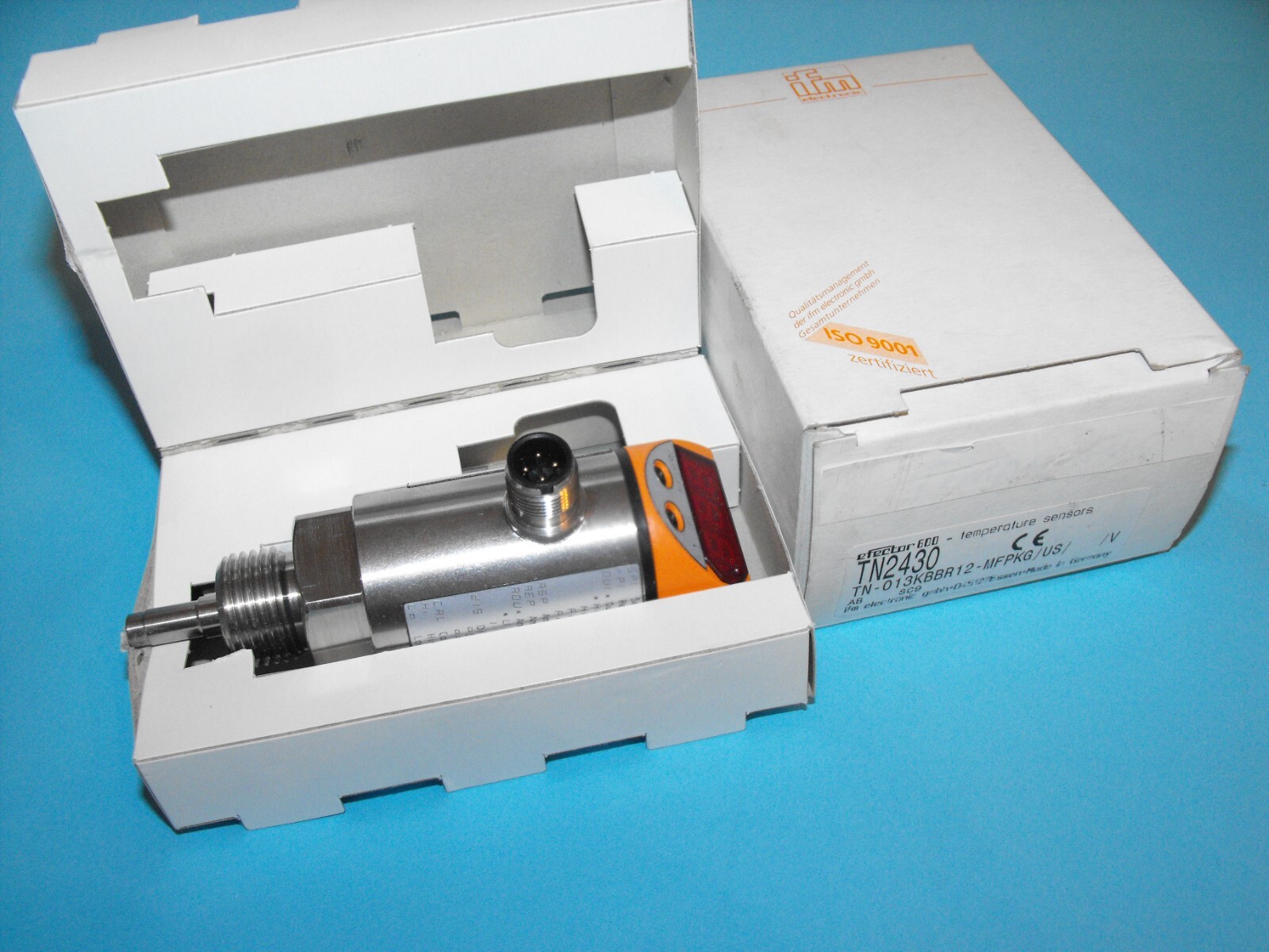 IFM EFECTOR TN2430.TN-013KBBR12-MFPKG/US/V.temperature sensor.NEW.