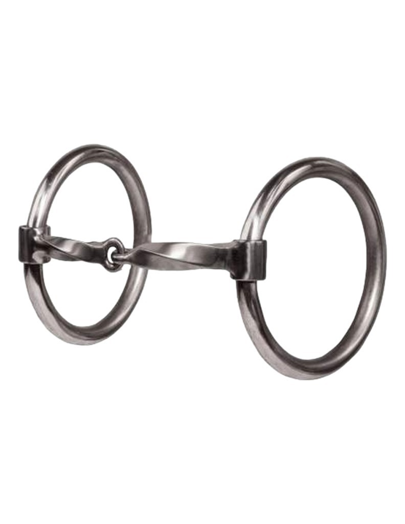 Professionals Choice Bit O-Ring Slow Twist 5 1/4 Mouth Silver EQB-823