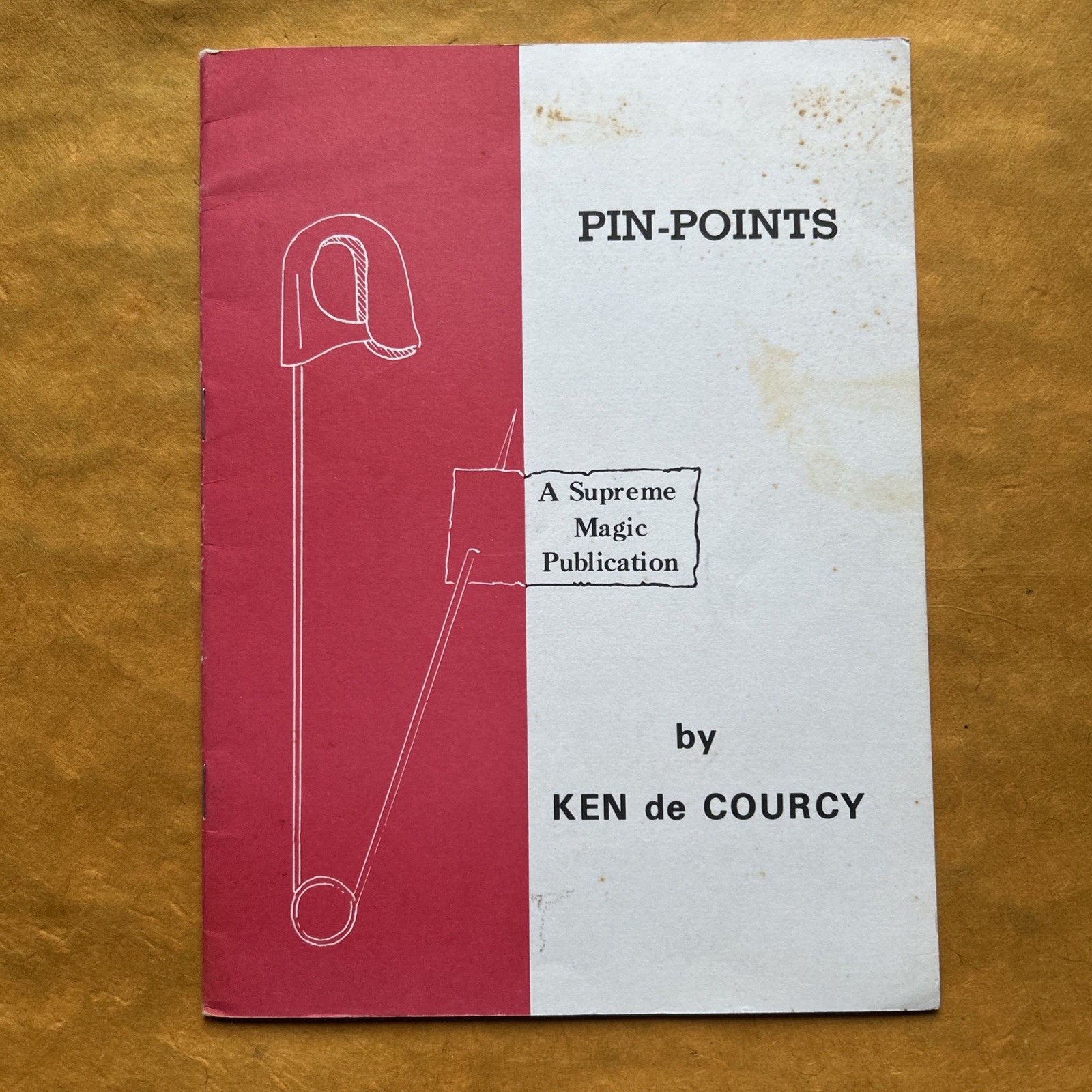 Pin-Points, Ken de Courcy, 1979