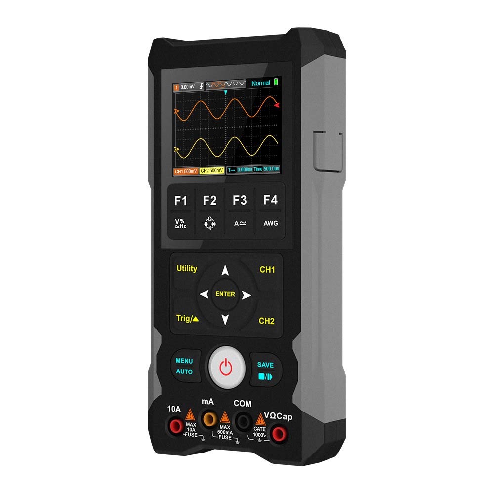 For ET202D 3in1 Multimeter Dual Channel 250MSa/s Handheld Oscilloscopes
