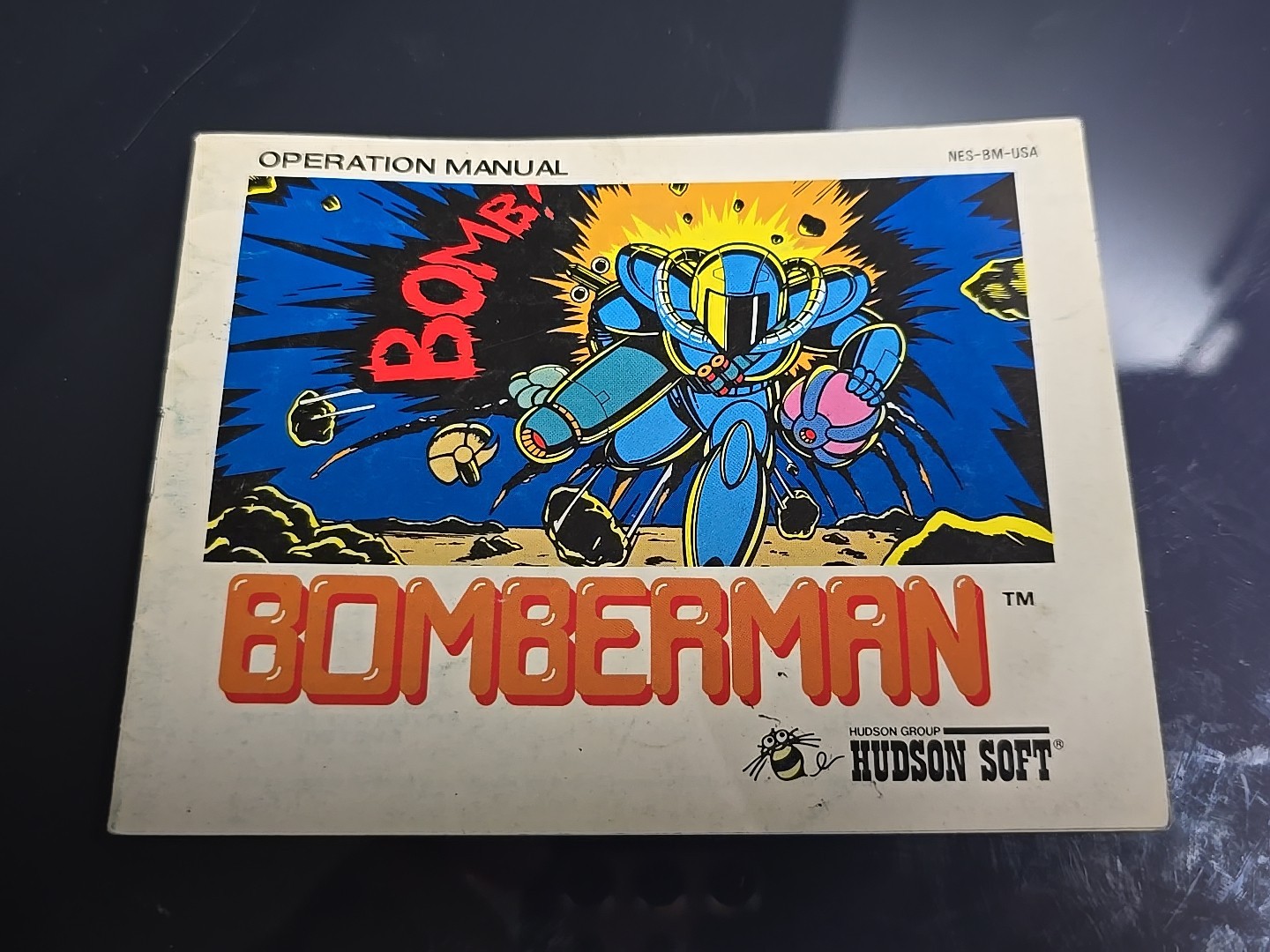 BOMBERMAN Manual NES-BM-USA  Manual Only AUTHENTIC