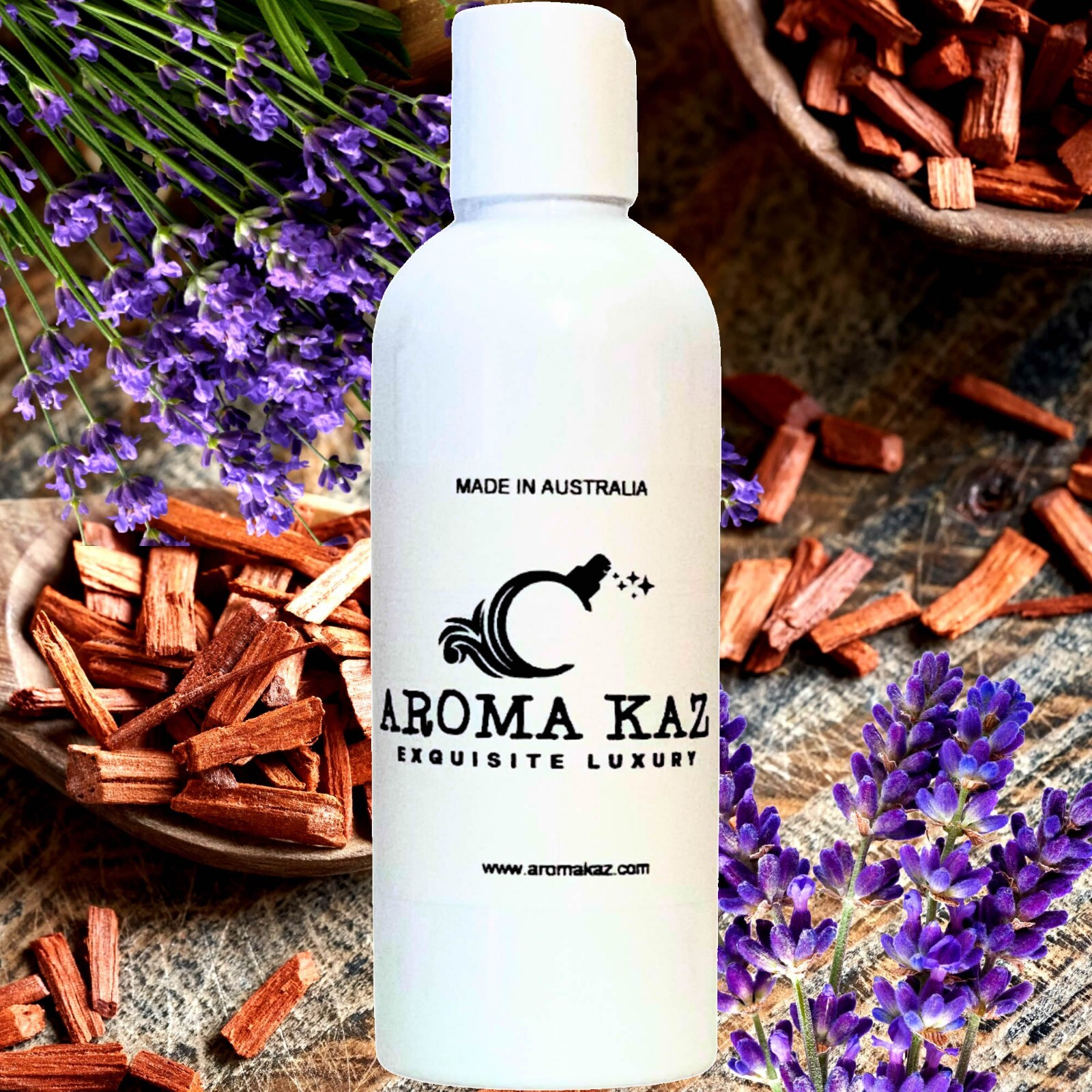Lavender & Sandalwood Body & Massage Oil Vegan Cruelty-Free