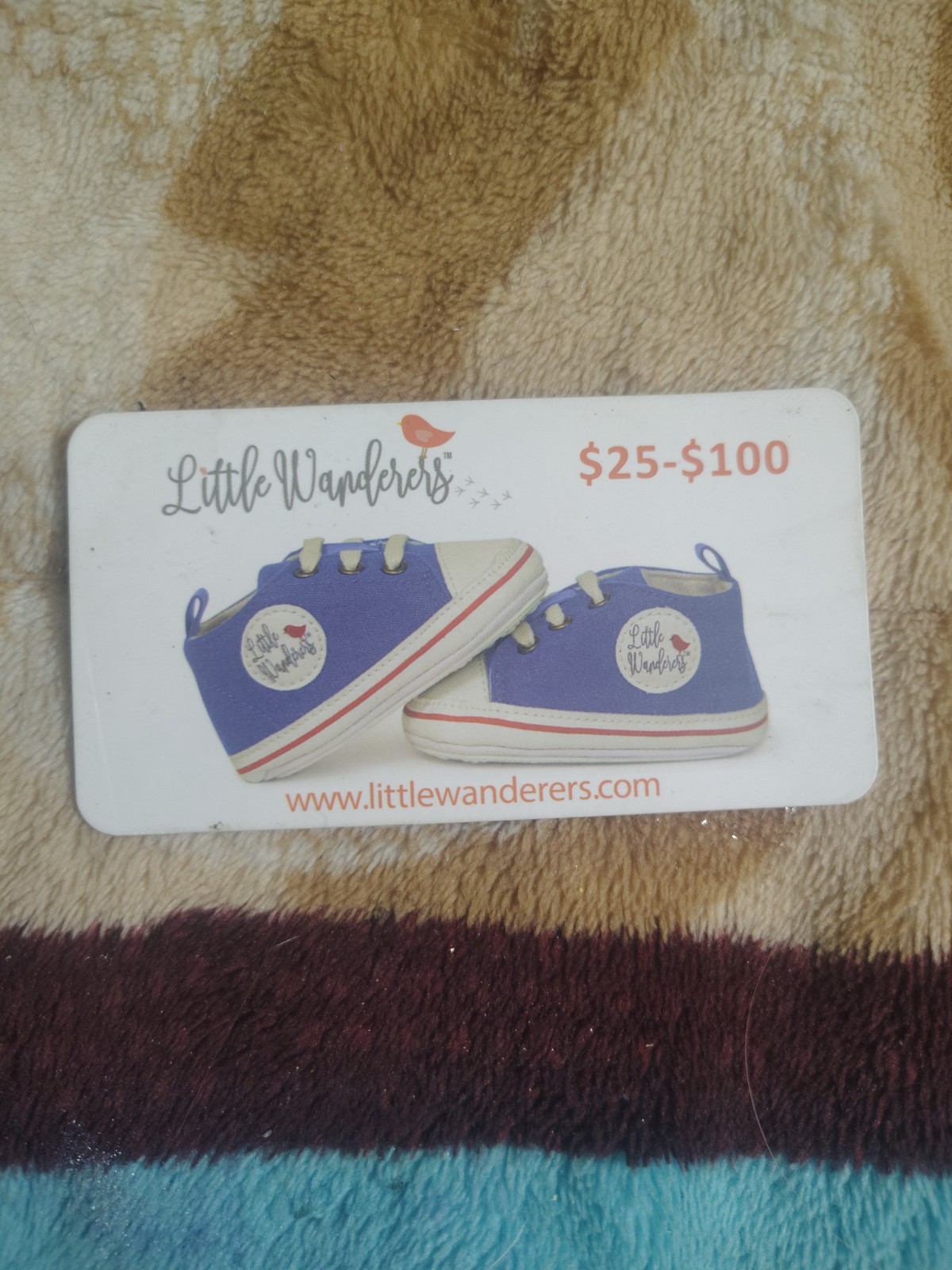 Little wanderers gift card $60