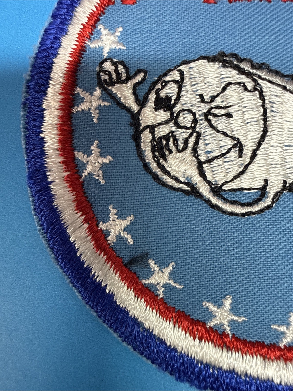 1970s "MOSS" Submarine Decoy System Twill Patch - US Navy. NOS.