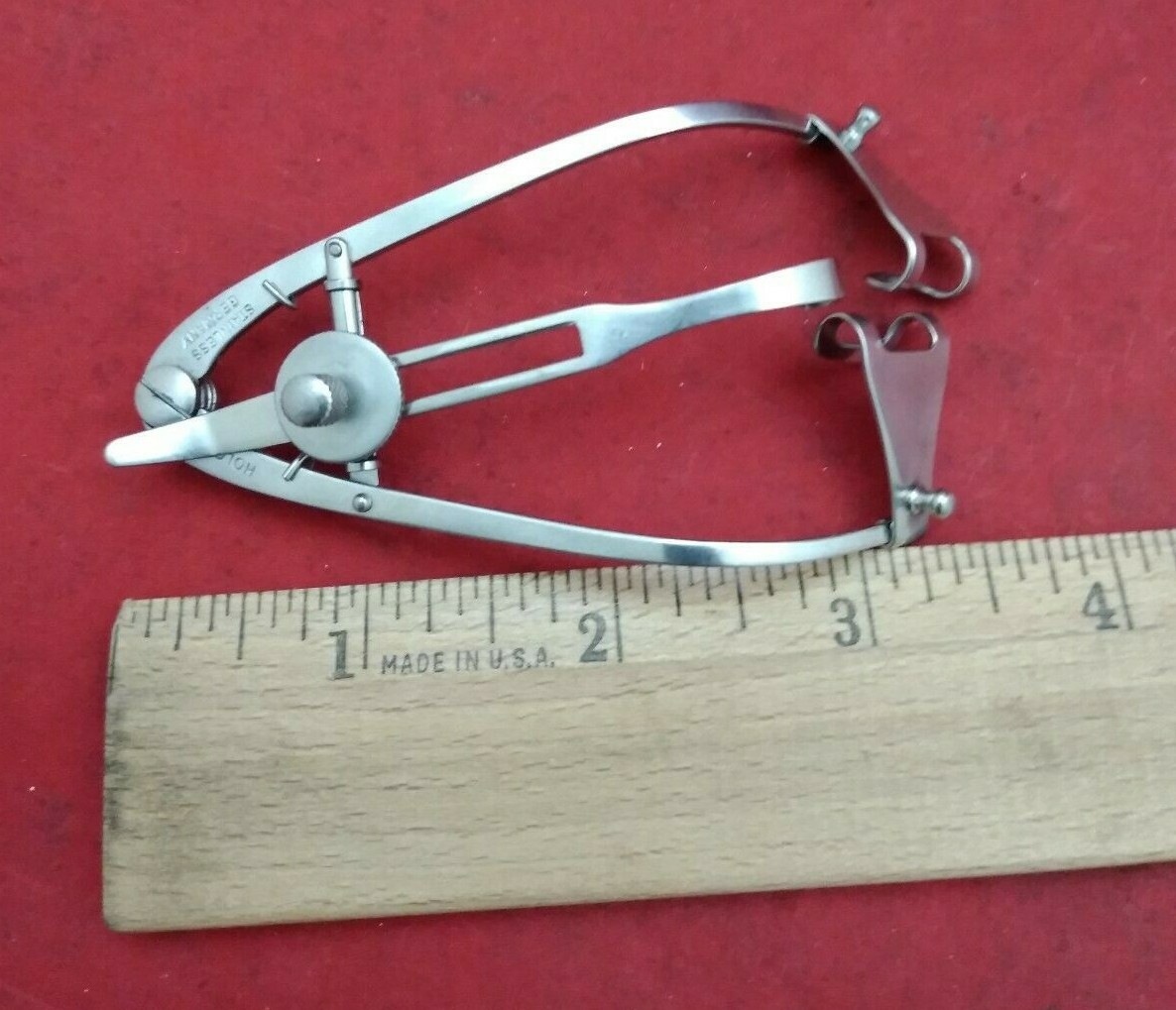 HOLCO PARK EYE SPECULUM OPHTHALMIC 14MM NON-LOCKING BLADES GREAT CONDITION