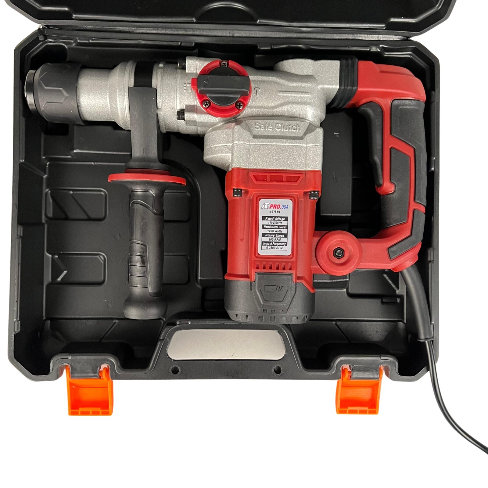 1-1/2" Hammer Drill Set W/ Vibration Control