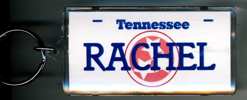TENNESSEE NAME KEYCHAIN RACHEL (LN-14-418)