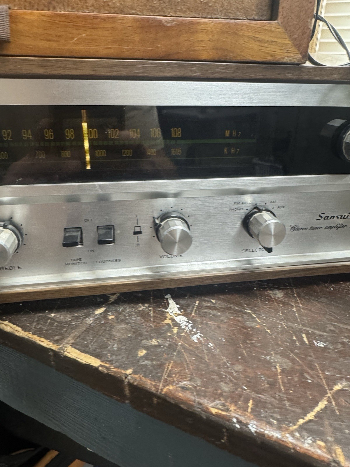 Nice Sansui 210 Stereo Receiver Read